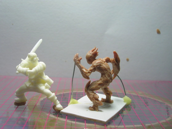 Druide und Soldat